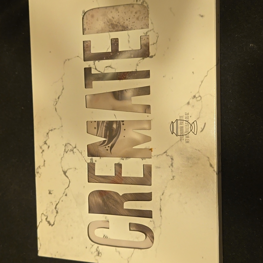 Gothic Eyeshadow Palette with Neutral Tones